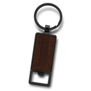 Agogo Santo Bottle Opener Key Ring (Gunmetal/Dark)