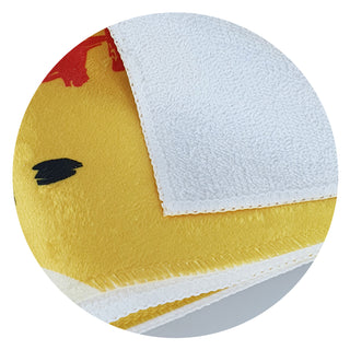 Current Sports Towel - Full Colour (White) — Detail