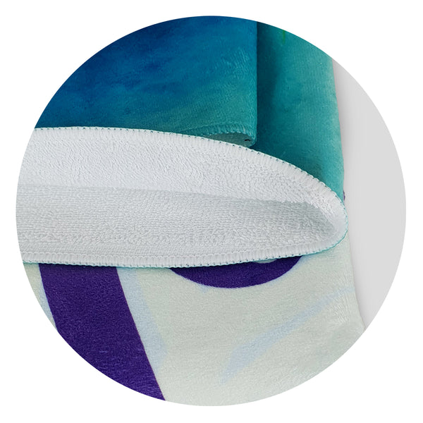 Reef Beach Towel - Full Colour (White)
