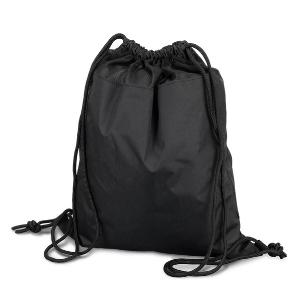 Streak Drawstring Backpack (Black)