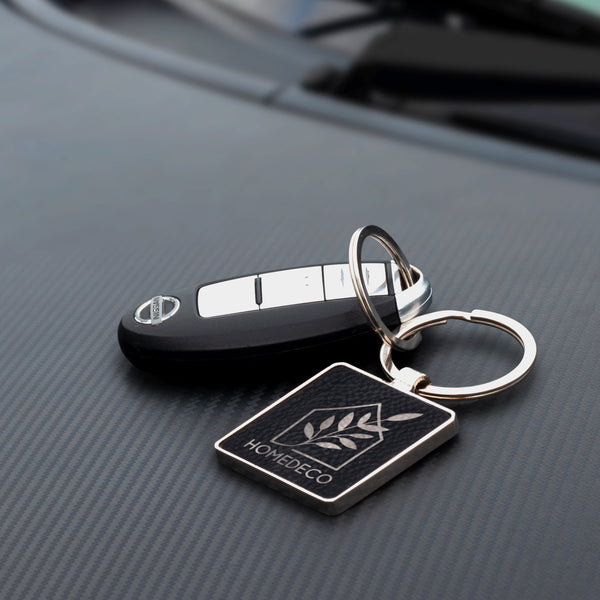 Capulet Key Ring - Square (Black)