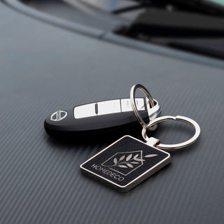 Agogo Capulet Key Ring - Square (Black)