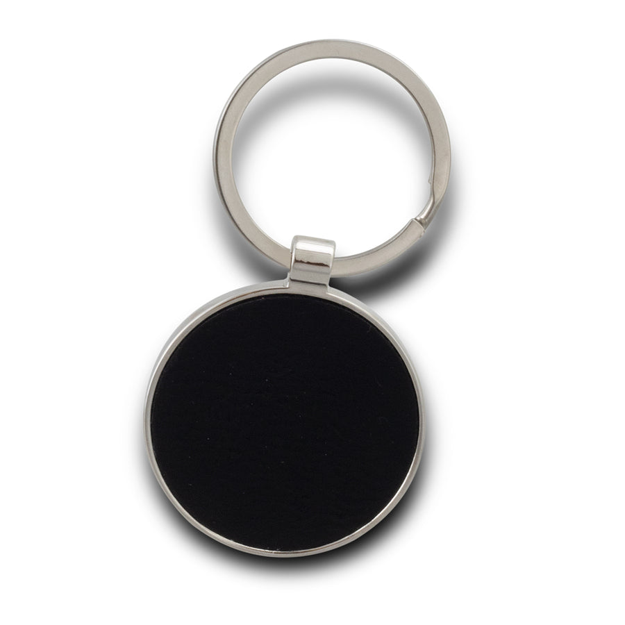 Clip Key Ring - Round (Black)