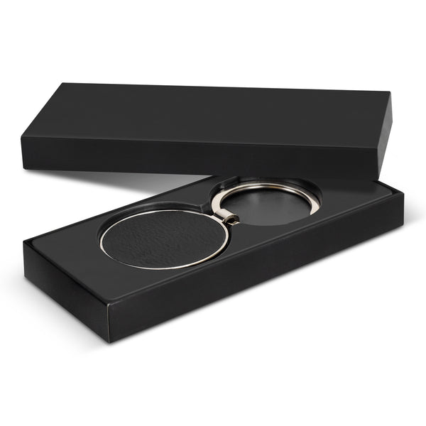 Clip Key Ring - Round (Black)