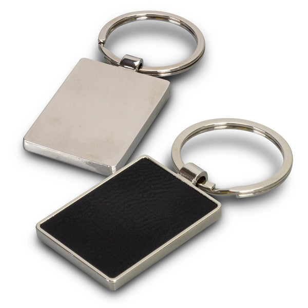 Capulet Key Ring - Rectangle (Black)