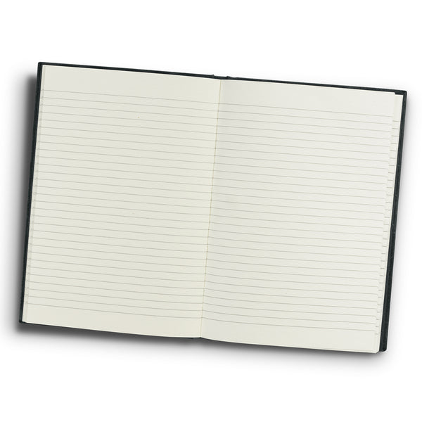 Linen Hard Cover Notebook (Navy)