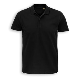 SOLS Planet Mens Polo (Black)