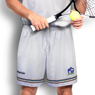 Printwear Custom Mens Tennis Shorts (White)