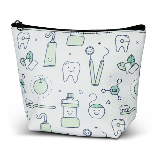 Luxe Cosmetic Bag - Small (White)