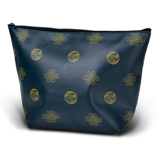 Luxe Cosmetic Bag - Medium (White) — Full Colour