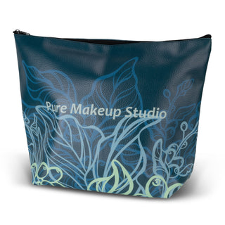 Luxe Cosmetic Bag - Large (White) — Full Colour