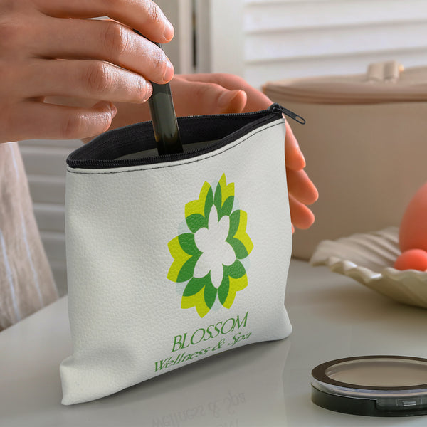 Bloom Cosmetic Bag - Small (White)