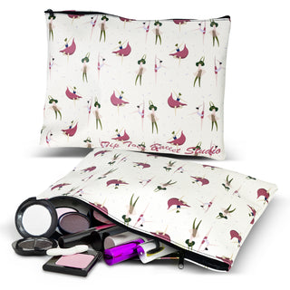 Printwear Flora Cosmetic Bag - Large (White)