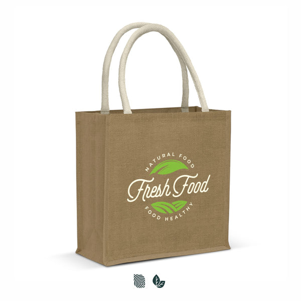 Volta Starch Jute Tote Bag (Natural)