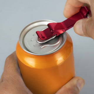 Fob Metal Bottle Opener Key Ring (Silver) — Feature