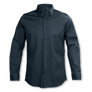 Printwear Parker Men's Poplin Shirt (Navy)