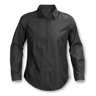 Printwear Chester Women's Denim Shirt (Black Denim)