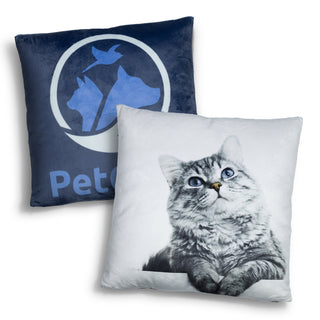 Hearth Cushion - Plush (White) — Full Colour