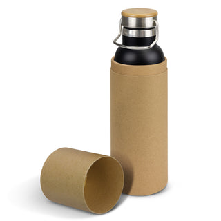 Kauri Vacuum Bottle - Bambino (Black) — Gift Tube