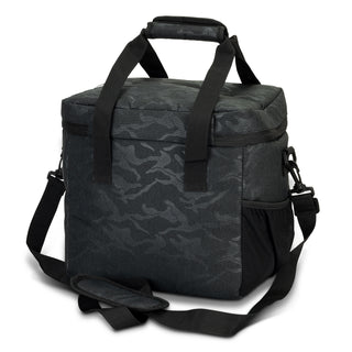 Tundra Camo Cooler Bag (Black) — Back