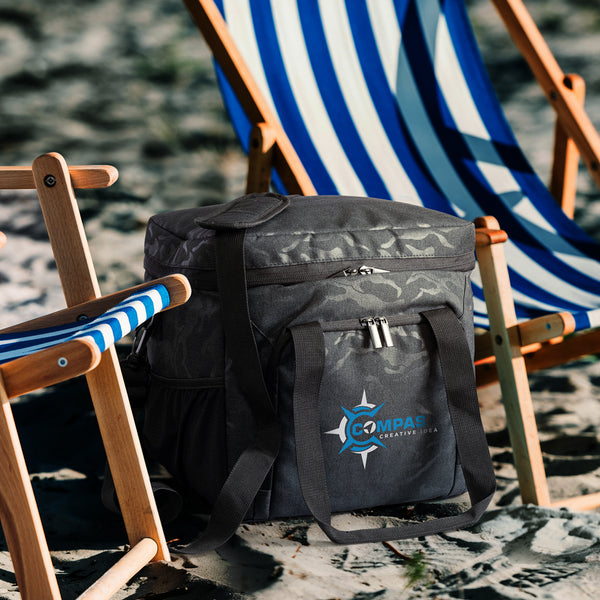 Tundra Camo Cooler Bag (Black)
