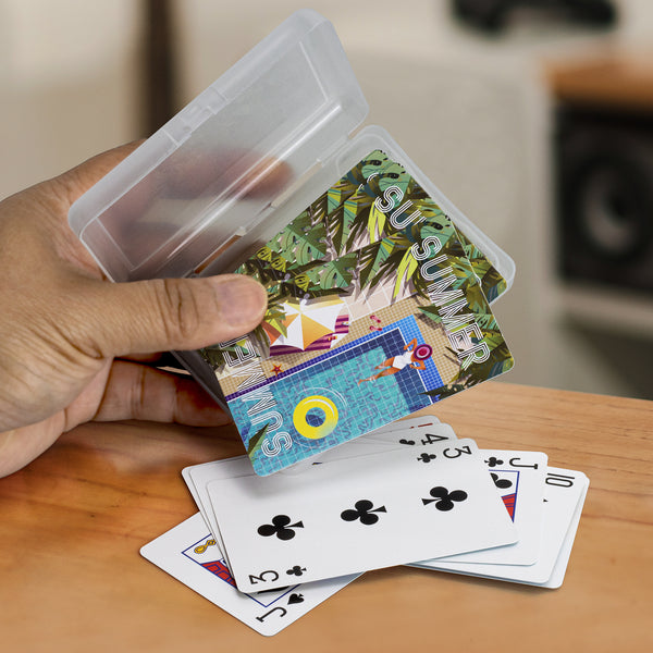 Royal Playing Cards - Gift Case (White)