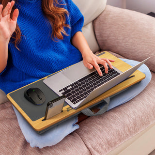 NATURA Bamboo Lap Desk (Natural) — Feature