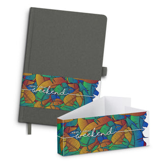 Slate Stone Paper Notebook (Grey) — Belly Band