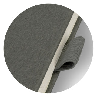 Slate Stone Paper Notebook (Grey) — Detail