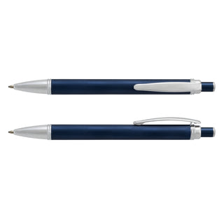 Agogo Guilloche Pen (Navy)