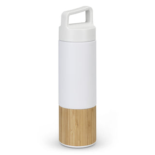 Agogo Mica Vacuum Bottle (White/Natural)