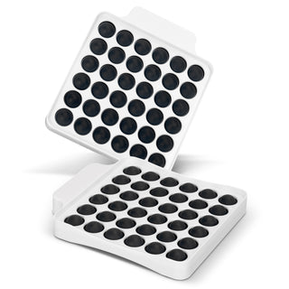 Agogo Fidget Popper Board - Square (White/Black)