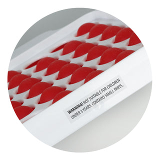 Pulse Fidget Popper Board - Square (White/Red) — Detail