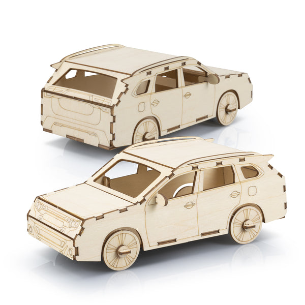 BRANDCRAFT SUV Wooden Model (Natural)
