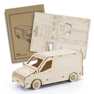 BRANDCRAFT Van Wooden Model (Natural)