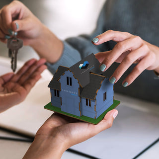 BRANDCRAFT House Wooden Model (Natural) — Feature