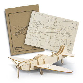 BRANDCRAFT Spitfire Wooden Model (Natural)