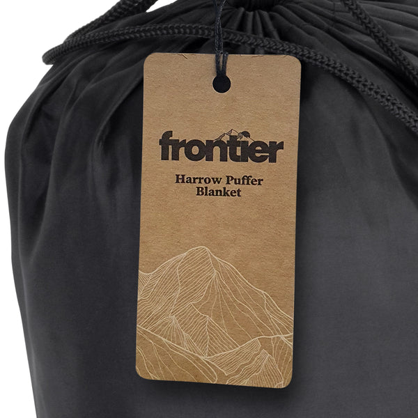 Frontier Harrow Puffer Blanket (Black)