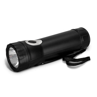 Agogo Dynamo Rechargeable Torch (Black)