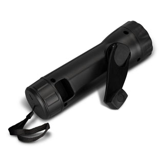 Current Rechargeable Torch (Black) — Bottom