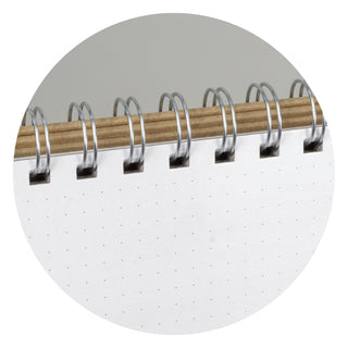 Folio Desk Whiteboard Notebook (Natural) — Detail