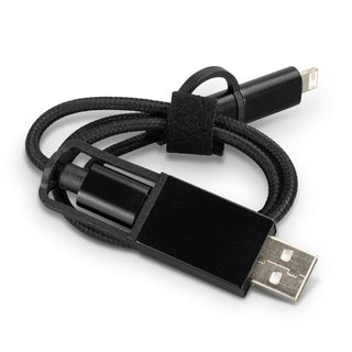 Agogo Braided Charging Cable (Black)