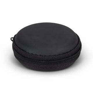 Sprint Bluetooth Earbuds (Black) — Carry Case
