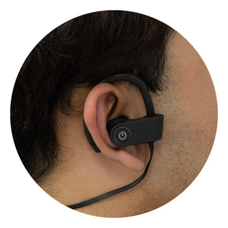 Sprint Bluetooth Earbuds (Black) — Detail