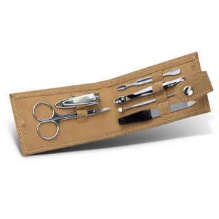 Agogo Cork Manicure Set (Natural)