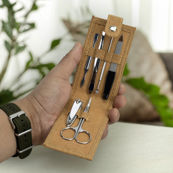 Bark Cork Manicure Set (Natural)