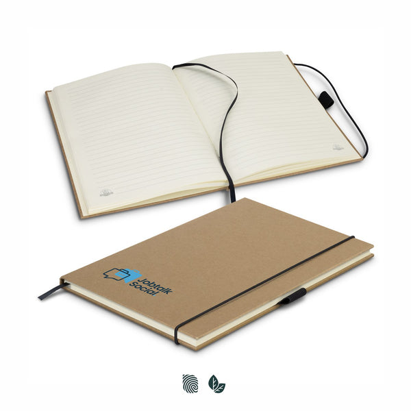 Cane Sugarcane Paper Hard Cover Notebook (Natural)