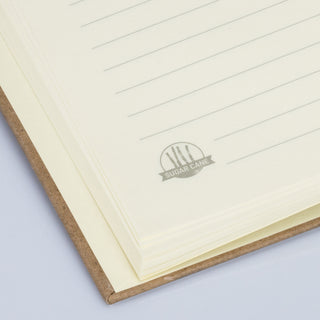 Cane Sugarcane Paper Hard Cover Notebook (Natural) — Detail