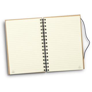 Cane Sugarcane Paper Spiral Notebook (Natural) — Inside