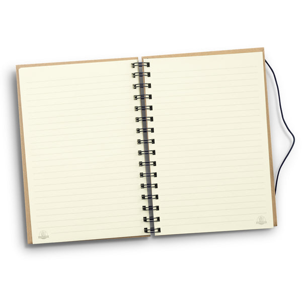 Cane Sugarcane Paper Spiral Notebook (Natural)